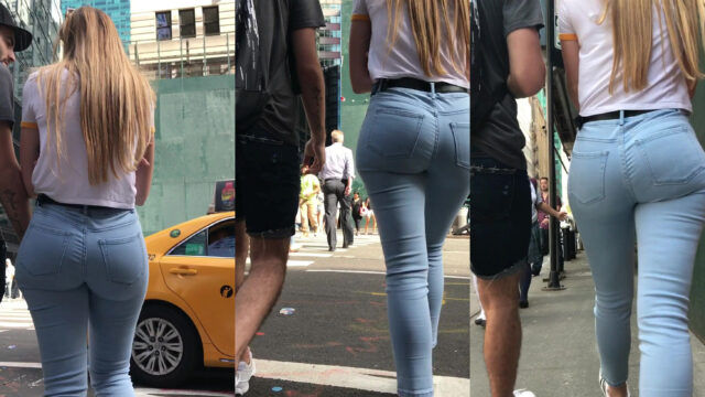 PAWG unreal ass in jeans